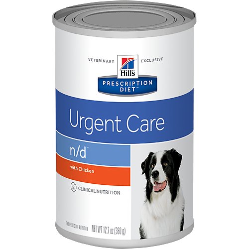 Hill's Prescription Diet n/d with Chicken Canine Canned Dog Food, 12.7-oz, case of 12