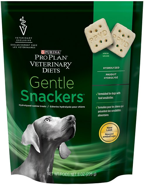 Purina Pro Plan Veterinary Diets Gentle Snackers Hydrolyzed Dog Treats, 8-oz bag