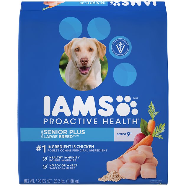 Iams ProActive Health Senior Plus Large Breed Dry Dog Food