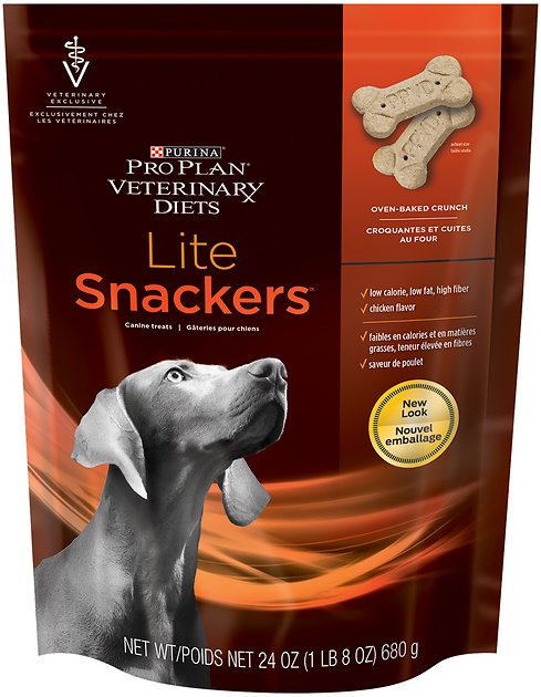 Purina Pro Plan Veterinary Diets Lite Snackers Dog Treats, 24-oz bag