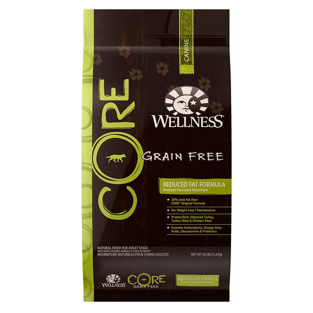 Wellness CORE Grain-Free Reduced Fat Turkey & Chicken Recipe Dry Dog Food