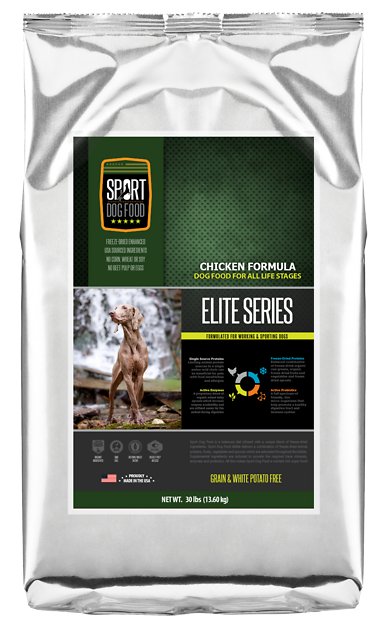 Sport Dog Food Elite Chicken Formula Grain-Free Dry Dog Food, 30-lb bag