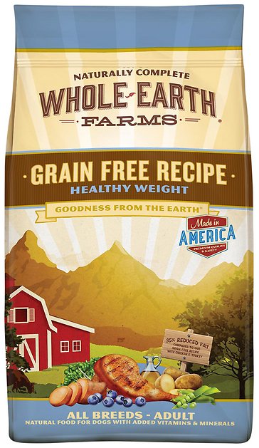 Whole Earth Farms Grain-Free Healthy Weight Dry Dog Food