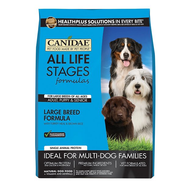 CANIDAE All Life Stages Turkey Meal & Brown Rice Formula Large Breed Dry Dog Food, 30-lb bag