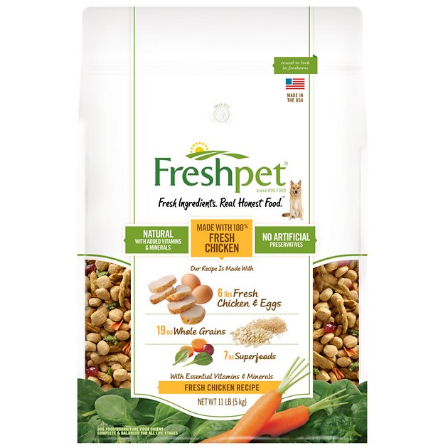 Freshpet Fresh Baked Chicken Recipe Dry Dog Food