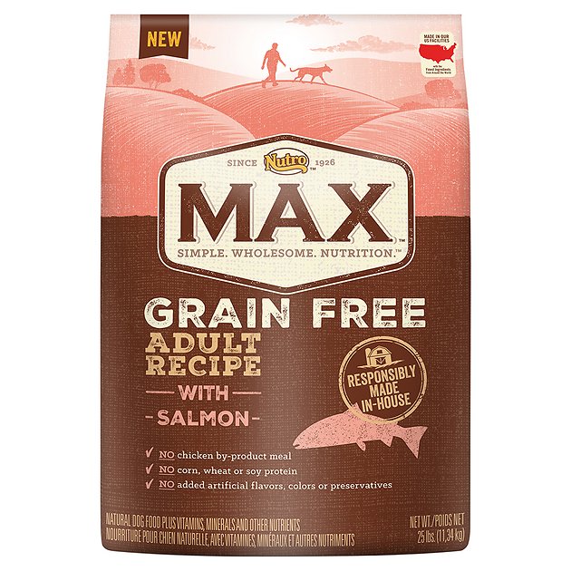 Nutro Max Grain-Free Adult Recipe with Salmon Dry Dog Food