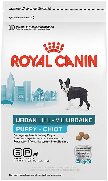 Royal Canin Urban Life Small Breed Puppy Dry Dog Food, 2.5-lb bag