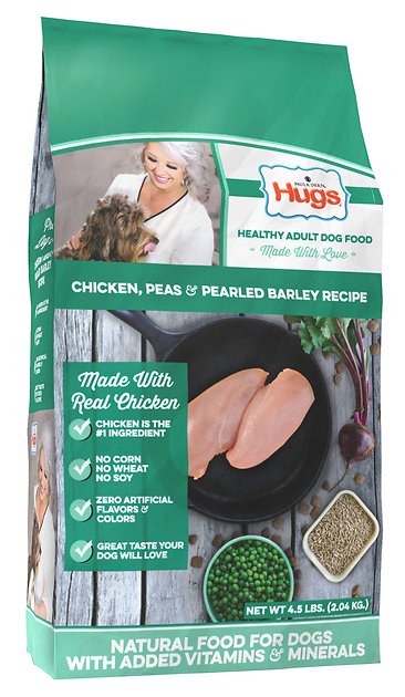 Paula Deen Hugs Premium Select Chicken, Peas & Pearled Barley Dry Dog Food