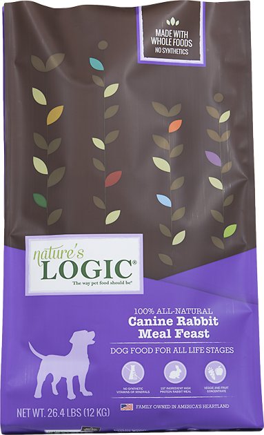 Nature's Logic Canine Rabbit Meal Feast Dry Dog Food