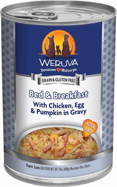 Weruva Bed & Breakfast with Chicken, Egg, & Pumpkin in Gravy Grain-Free Canned Dog Food