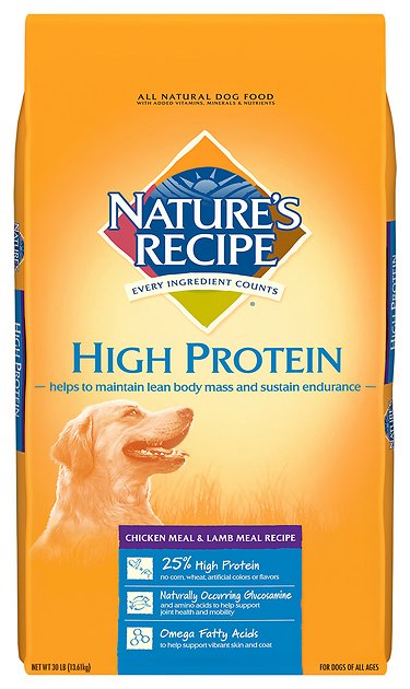 Nature's Recipe High Protein Chicken Meal & Lamb Meal Recipe Dry Dog Food