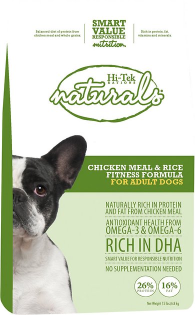 Hi-Tek Naturals Chicken Meal & Rice Fitness Formula Adult Dry Dog Food