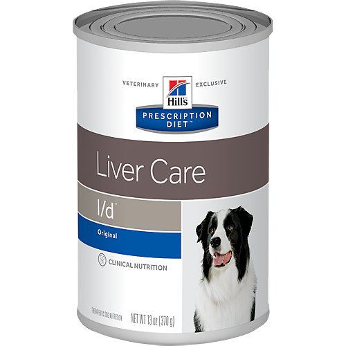 Hill's Prescription Diet l/d Liver Care Original Canned Dog Food, 13-oz, case of 12