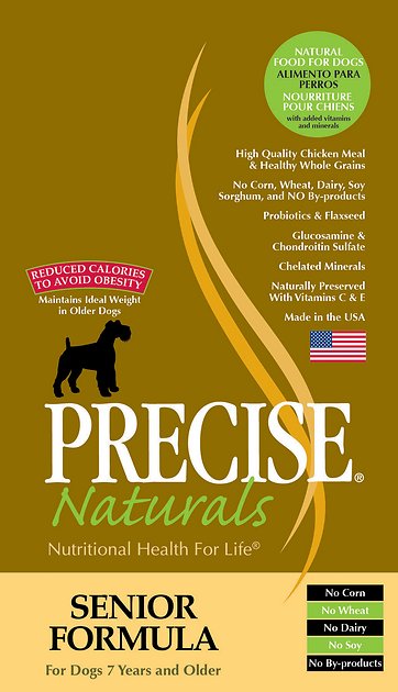 Precise Naturals Senior Formula Dry Dog Food