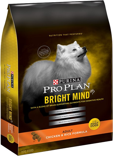 Purina Pro Plan Bright Mind Adult Chicken & Rice Formula Dry Dog Food