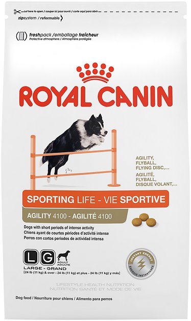 Royal Canin Sporting Life Agility 4100 Dry Dog Food, 25-lb bag