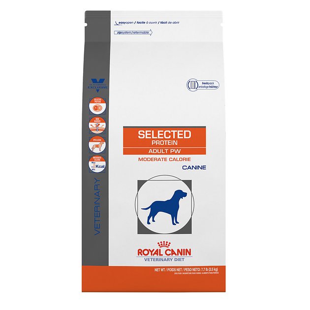 Royal Canin Veterinary Diet Selected Protein Adult PW Moderate Calorie Dry Dog Food