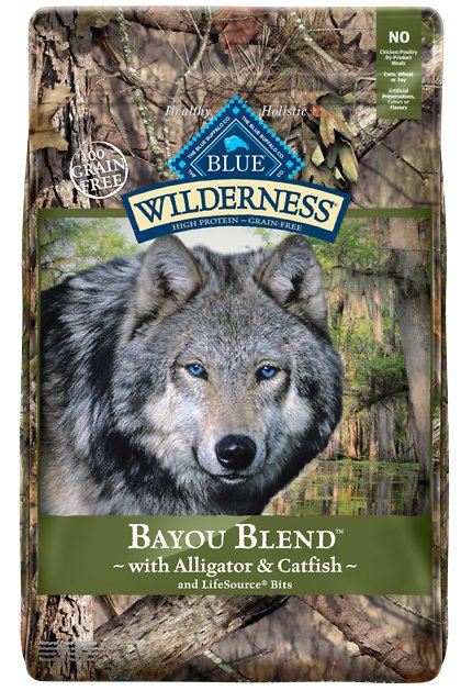 Blue Buffalo Wilderness Bayou Blend with Alligator & Catfish Grain-Free Dry Dog Food