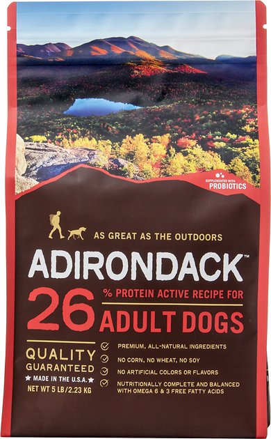 Adirondack 26% Adult Active Recipe Dry Dog Food