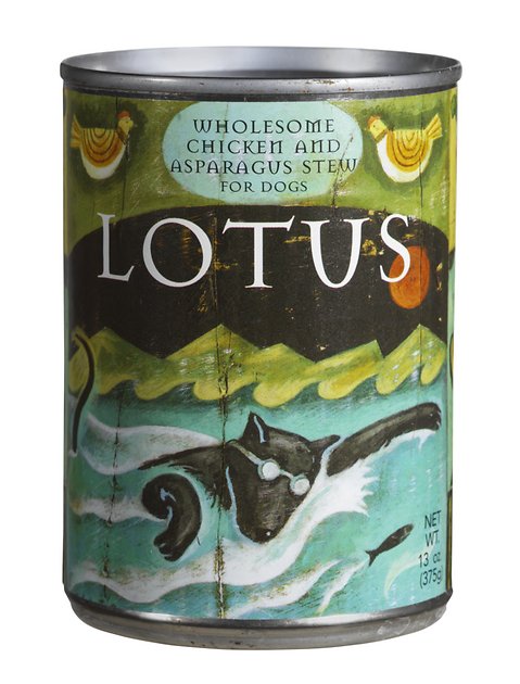 Lotus Wholesome Chicken & Asparagus Stew Grain-Free Canned Dog Food