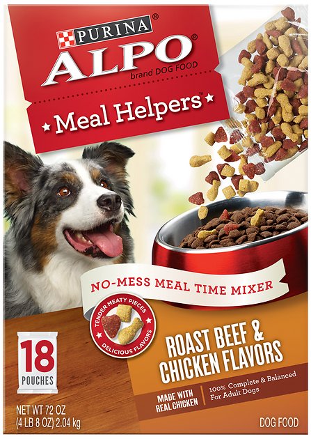 ALPO Meal Helpers Roast Beef & Chicken Flavors Dog Food Mixer