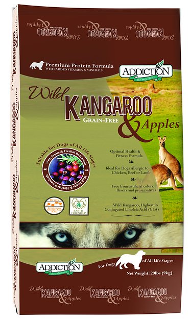 Addiction Grain-Free Wild Kangaroo & Apples Dry Dog Food