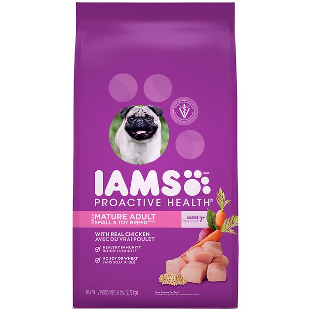 Iams ProActive Health Adult Active Maturity Small & Toy Breed Dry Dog Food, 6-lb bag