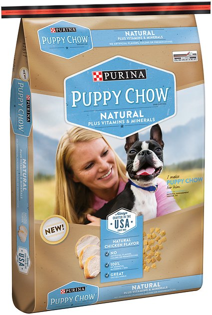 Puppy Chow Natural Chicken Flavor Dry Dog Food