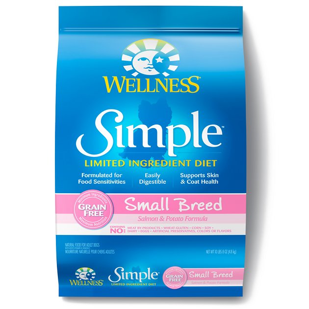 Wellness Simple Limited Ingredient Diet Grain-Free Small Breed Salmon & Potato Formula Dry Dog Food