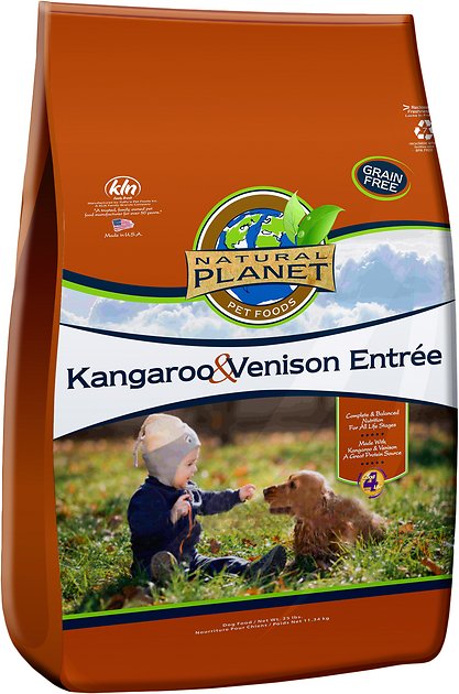 Natural Planet Kangaroo & Venison Entree Grain-Free Dry Dog Food