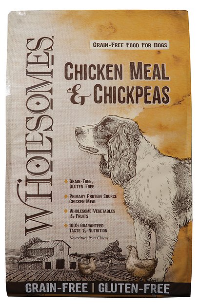 SPORTMiX Wholesomes Chicken Meal & Chickpea Formula Grain-Free Dry Dog Food, 35-lb bag