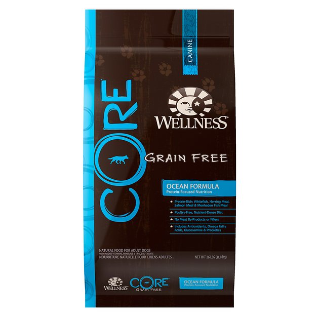 Wellness CORE Grain-Free Ocean Whitefish, Herring & Salmon Recipe Dry Dog Food