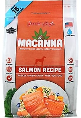 Grandma Lucy's Macanna Grain-Free/Freeze-Dried Salmon Recipe Dog Food, 3-lb bag