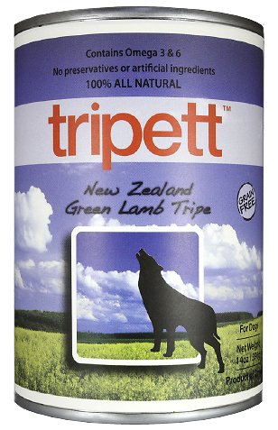 PetKind Tripett New Zealand Green Lamb Tripe Grain-Free Canned Dog Food