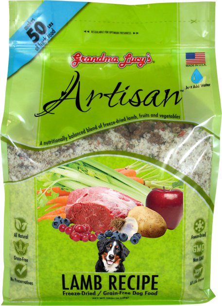 Grandma Lucy's Artisan Grain-Free Lamb Freeze-Dried Dog Food