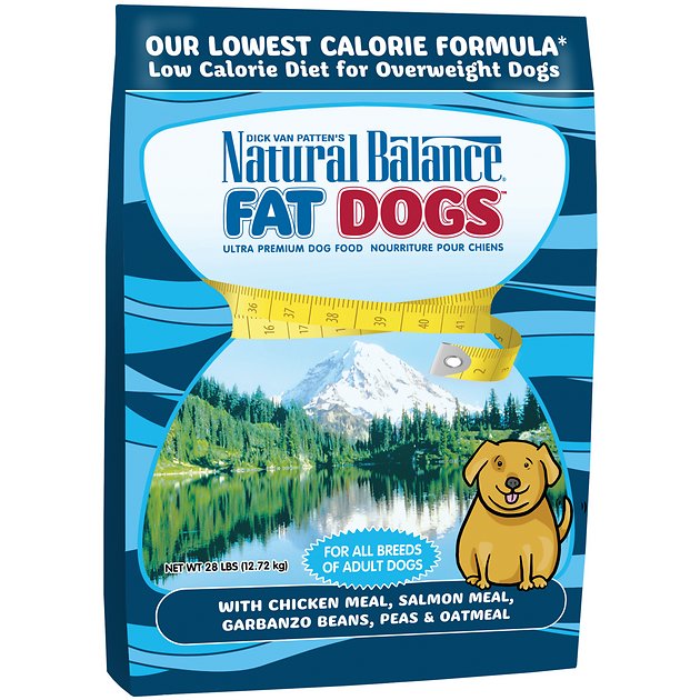 Natural Balance Fat Dogs Chicken & Salmon Formula Low Calorie Dry Dog Food