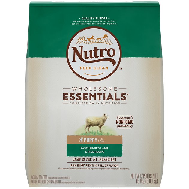 Nutro Wholesome Essentials Puppy Pasture Fed Lamb & Rice Recipe Dry Dog Food