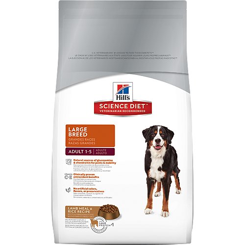 Hill's Science Diet Adult Large Breed Lamb Meal & Rice Dry Dog Food, 33-lb bag