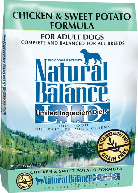 Natural Balance L.I.D. Limited Ingredient Diets Chicken & Sweet Potato Formula Grain-Free Dry Dog Food