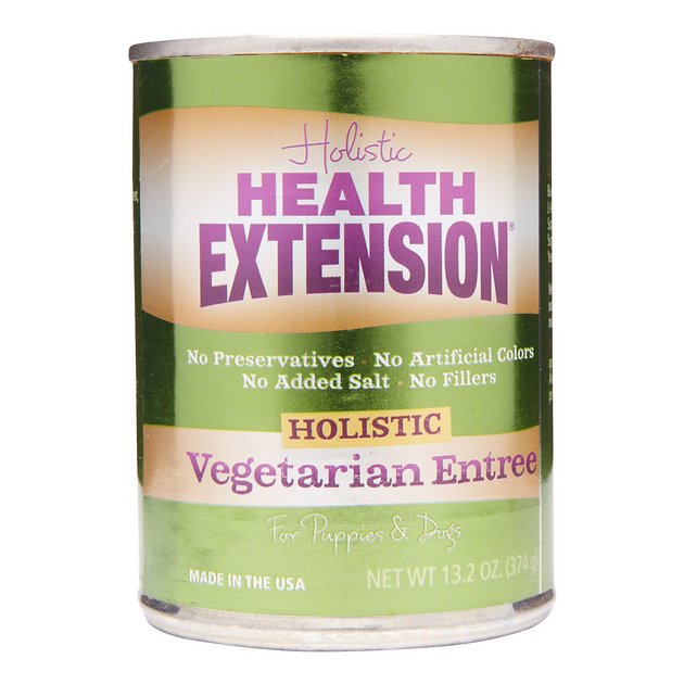 Health Extension Vegetarian Entree Grain-Free Canned Dog Food, 13.2-oz, case of 12