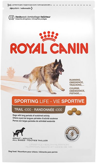 Royal Canin Sporting Life Trail 4300 Dry Dog Food, 30-lb bag