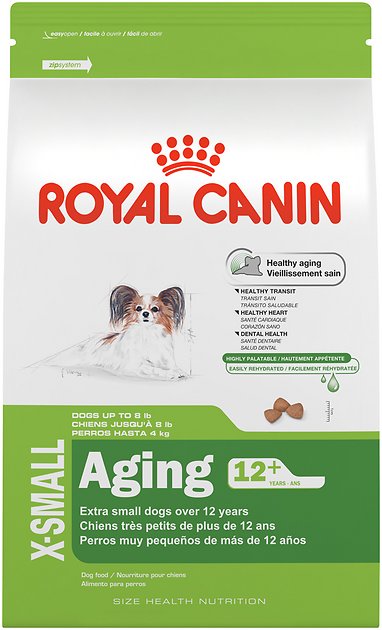 Royal Canin X-Small Aging +12 Dry Dog Food, 2.5-lb bag