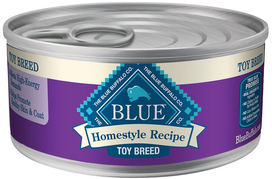 Blue Buffalo Homestyle Recipe Toy Breed Chicken Dinner Canned Dog Food, 5.5-oz, case of 24