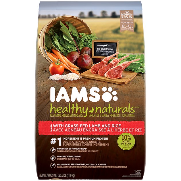 Iams Healthy Naturals with Lamb & Rice Adult Dry Dog Food