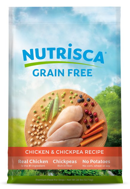 Nutrisca Grain-Free Chicken & Chickpea Recipe Dry Dog Food