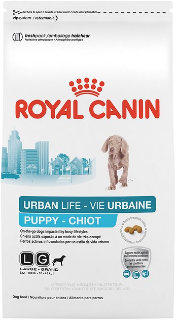 Royal Canin Urban Life Large Breed Puppy Dry Dog Food, 16-lb bag