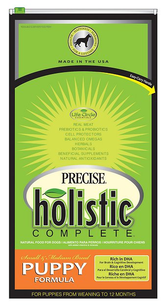 Precise Holistic Complete Small & Medium Breed Puppy Formula Dry Dog Food