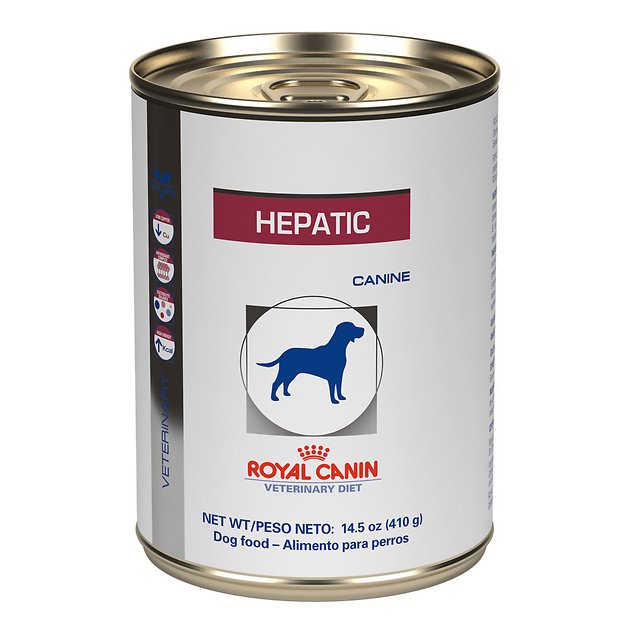 Royal Canin Veterinary Diet Hepatic Canned Dog Food, 14.5-oz, case of 24