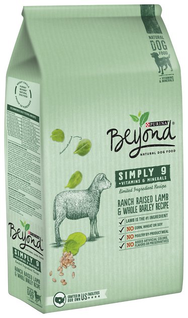 Purina Beyond Simply 9 Ranch Raised Lamb & Whole Barley Recipe Dry Dog Food