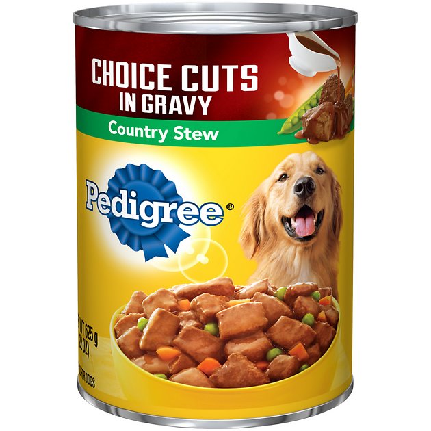 Pedigree Choice Cuts in Gravy Country Stew Canned Dog Food, 13.2-oz, case of 12